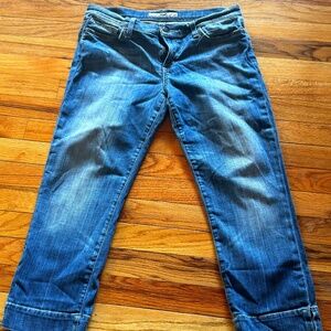 Joe's Socialite Kicker Cropped Denim